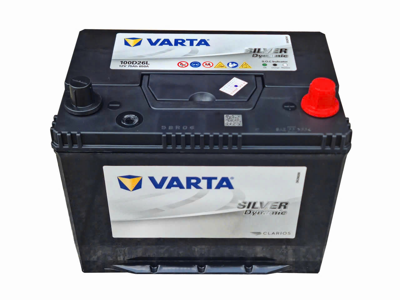 Ắc quy Varta 100D26L 12V-75Ah CCA 650