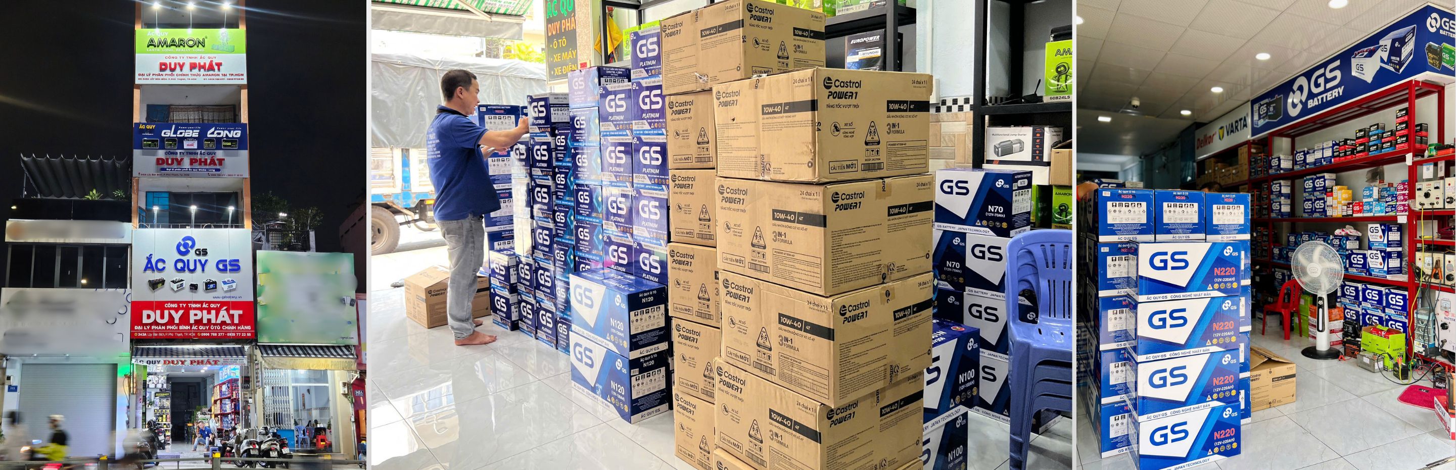 Đại lý phân phối bình ắc quy GS chính hãng tại TP.HCM