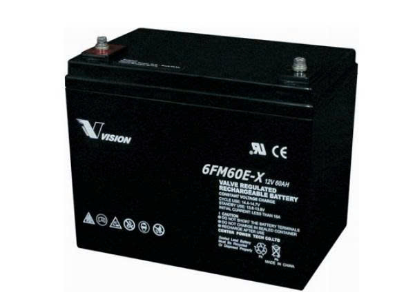 Bình ắc quy Vision 6FM60E-X 12V 60Ah