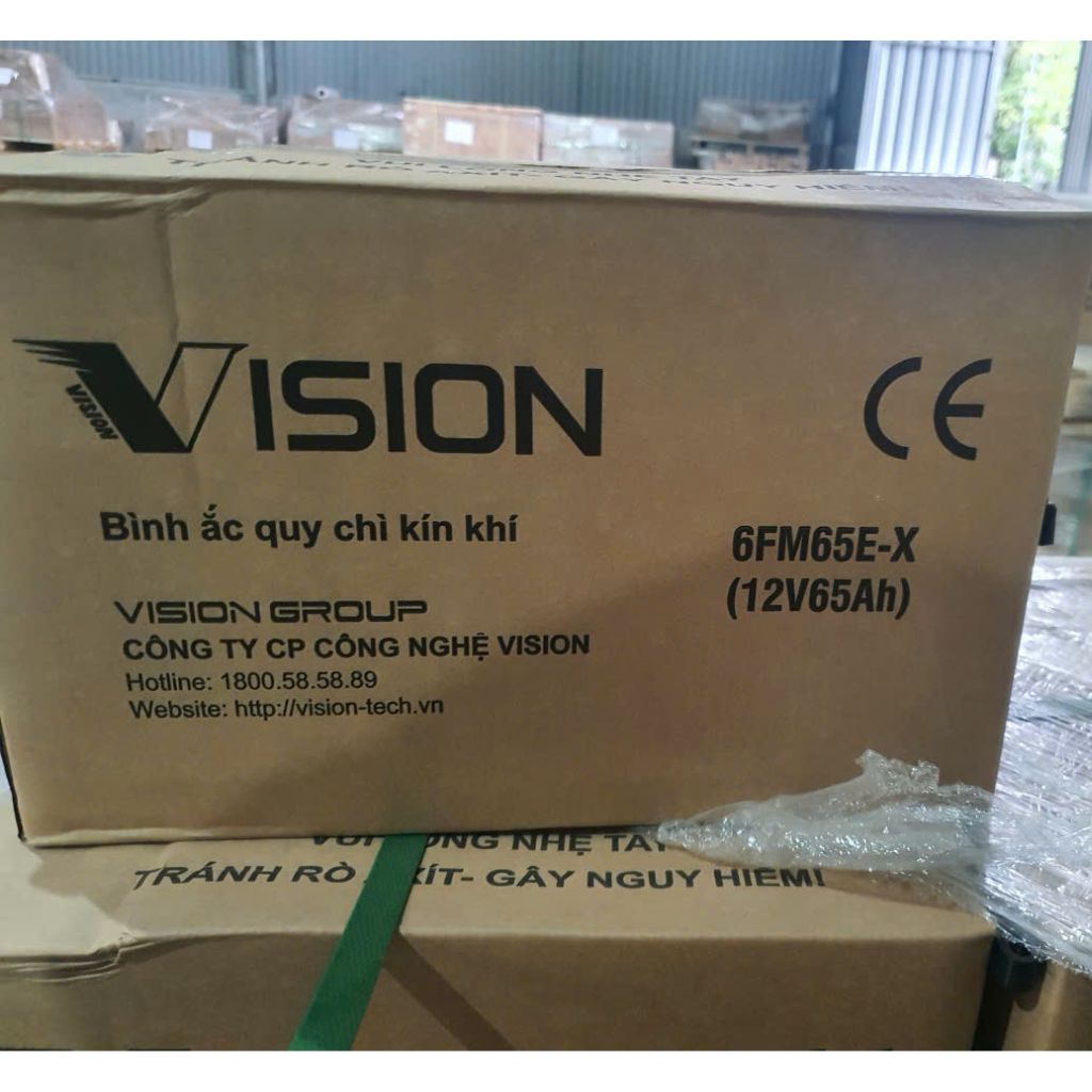 Bình ắc quy Vision 6FM65E-X 12V 65Ah