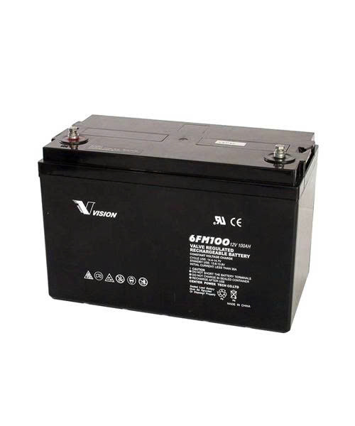 Bình ắc quy Vision 6FM100-X 12V 100Ah