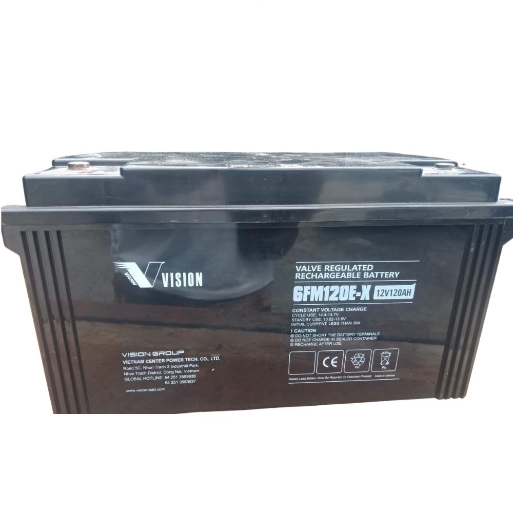 Bình ắc quy Vision 6FM120E-X 12V 120Ah