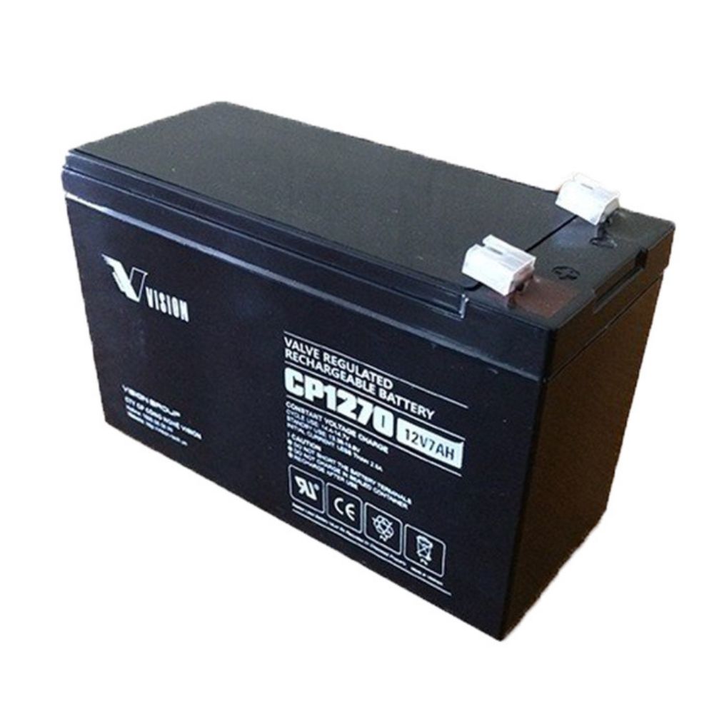 Bình ắc quy Vision CP1270 12V 7Ah