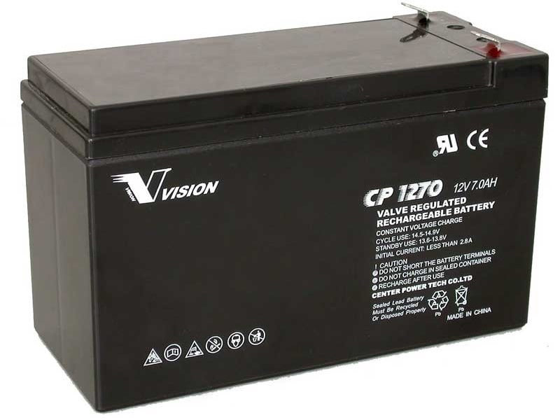 Bình ắc quy Vision CP1270 12V 7Ah