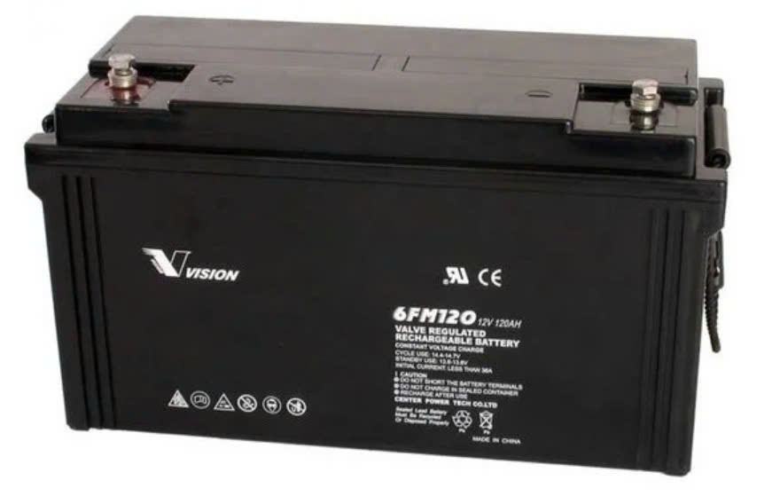 Bình ắc quy Vision 6FM120-X 12V 120Ah