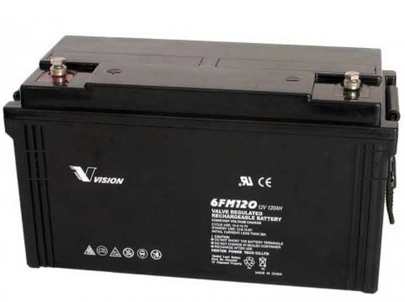 Bình ắc quy Vision 6FM120-X 12V 120Ah