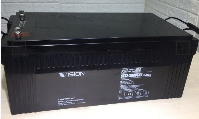 Bình ắc quy Vision 6FM200SE-X 12V 200Ah