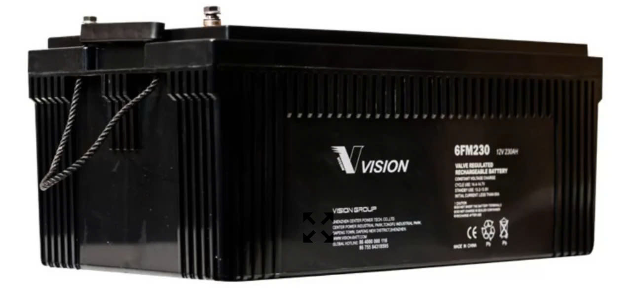 Bình ắc quy Vision 6FM230-X 12V 230Ah