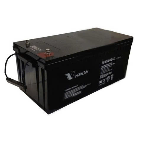 Bình ắc quy Vision 6FM200D-X 12V 200Ah