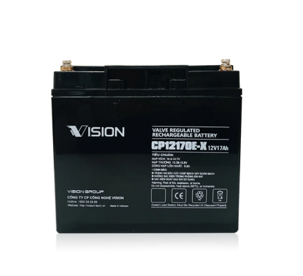 Bình ắc quy Vision CP12170E-X 12V 17Ah