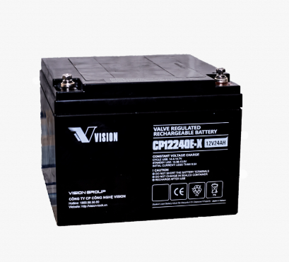 Bình ắc quy Vision CP12240E-X 12V 24Ah