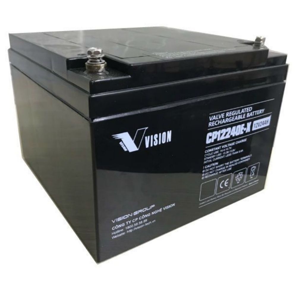 Bình ắc quy Vision CP12240E-X 12V 24Ah