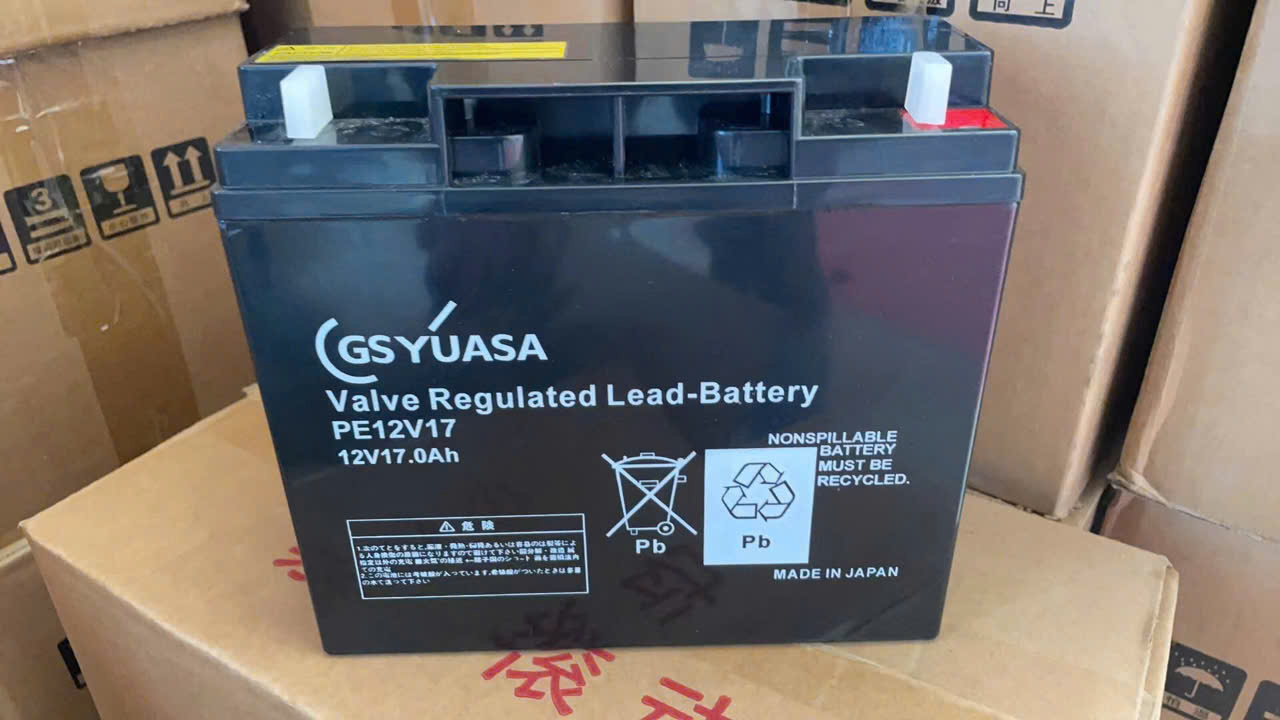 Bình ắc quy GS YUASA PE12V17 12V 17AH