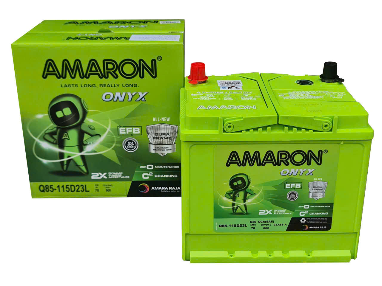 Ắc quy Amaron Q85115D23L 12V-70Ah CCA 660Ah