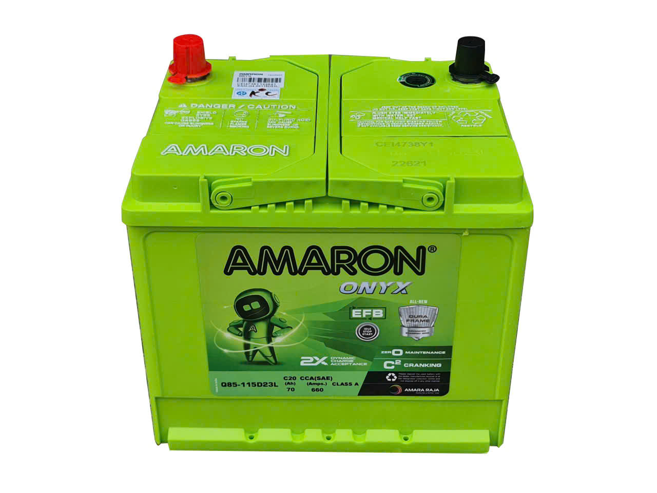 Ắc quy Amaron Q85115D23L 12V-70Ah CCA 660Ah 