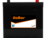 Ắc quy 55D23L Delkor (12V – 60Ah) dòng ắc quy khô nhập từ Hàn Quốc